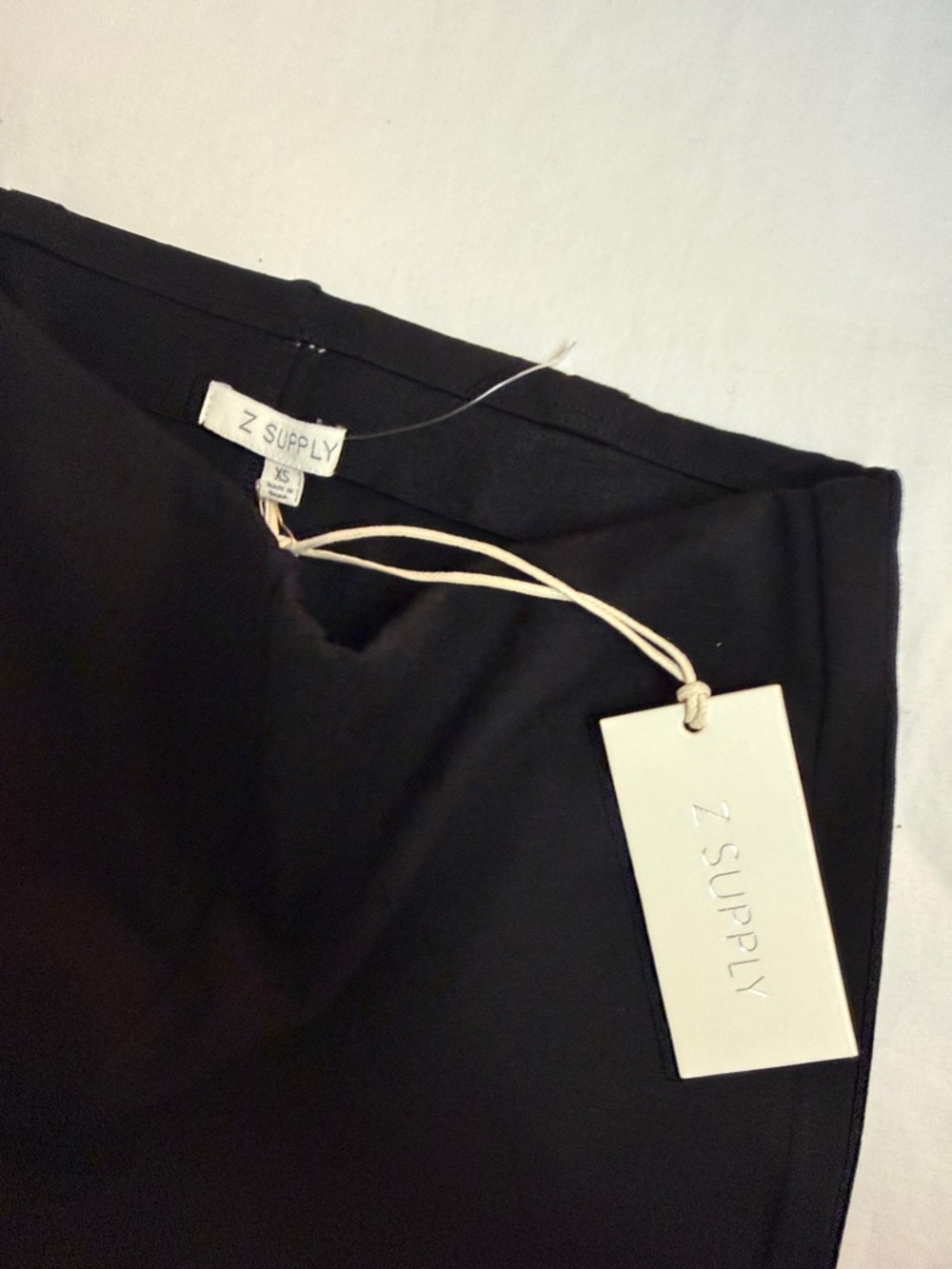 Z Supply Black High-Rise Flare Pants - Picture 2 of 7